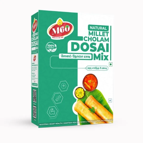 Natural Millet – Cholam Dosai Mix – 400 gm
