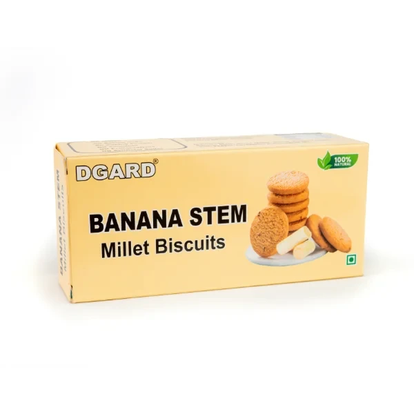Banana Stem Millet Biscuits