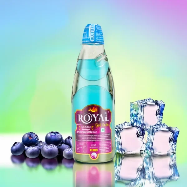 Royal Goli Soda – 200ml | Natural Blueberry Flavor