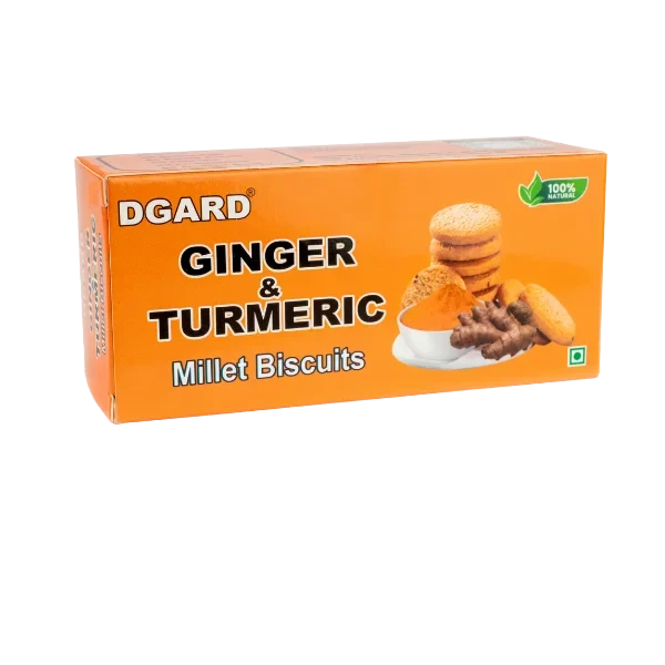 Ginger Turmeric Millet Biscuits